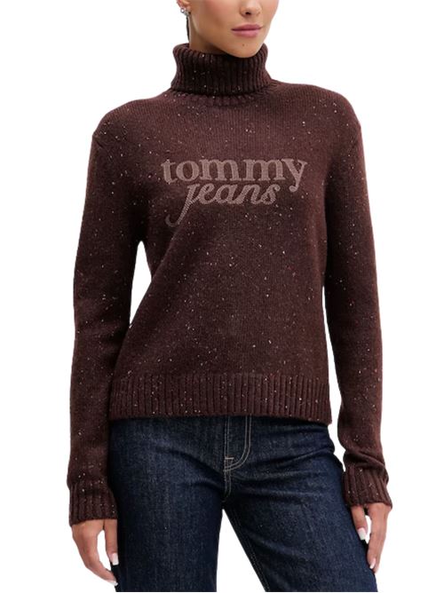 Maglione a collo alto in misto lana Tommy Jeans | DW0DW21687GS7